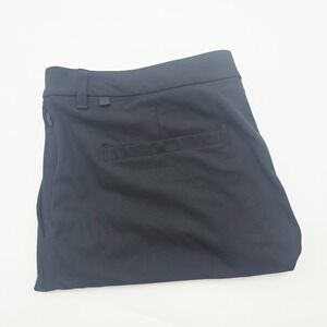 Lululemon Men's Shorts Black Size 38 Chino Commission Short 10" Inseam LM7A83S